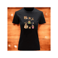 thumbnail image 2 of Playera Blusa De Capybara y Amigos Ropa Para Mujer Capibara Color Negro Talla Grande Marca Emil SaEs, 2 of 4