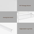 thumbnail image 5 of AODAILIHB Freestanding Clothes Rack with 2 Shelves, 4 Drawers, and Hooks, White, 5 of 7