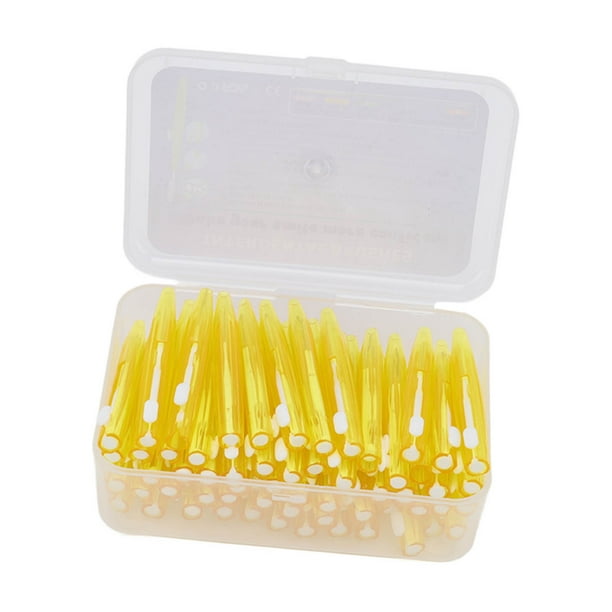 Cepillos interdental Jadeshay 60 piezas cepillo interdental práctico limpiadores interdentales diseño aerodinámico