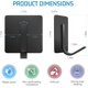 thumbnail image 4 of Hooks Self Adhesive Hooks 8 Packs Heavy Duty Wall Hook Shower Towel Hooks for Bathrooms Sticky Hooks for Hanging Stainless, 4 of 5