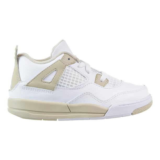 Nike Jordan 4 Retro Gt Toddler Shoes White Boarder Blue Light Sand 118 Walmart Com Walmart Com