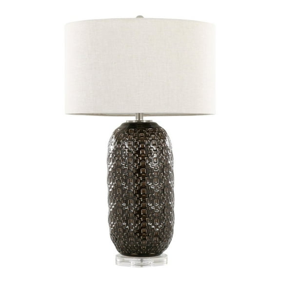 LumiSource Onyx 30" Ceramic Table Lamp