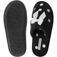 thumbnail image 2 of Zapatillas Laura Ashley de felpa con estampado de lunares para mujer, 2 of 5