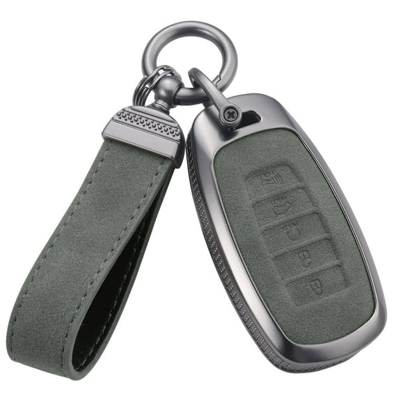 for Hyundai Key Fob Cover, Full Protection Key Case Shell Compatible with Hyundai Sonata Santa fe Tucson 5 Buttons