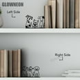 thumbnail image 2 of GLOWNEON Dogs Metal Bookend, Decorative Book Holder for Office or Shelves, Gift for Dog Lovers, 2 of 4