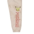 thumbnail image 3 of Pokemon Girls' Pikachu Tie-Dye Kids Cuffed Pull-On Jogger Pants Sweat Pants, 3 of 4