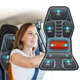 thumbnail image 2 of MJK Back Massager for Car and Home, Full Body Electric Car Massager with Heat Mat Seat Cushion Chair Pad Massager with 9 Vibration Massage Nodes, 2 of 17