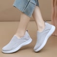 thumbnail image 2 of Womens Slip on Walking Shoes Orthopedic Casual Tennis Running Sneakers Lightweight Breathable Workout Athletic Sock Shoe, 2 of 9