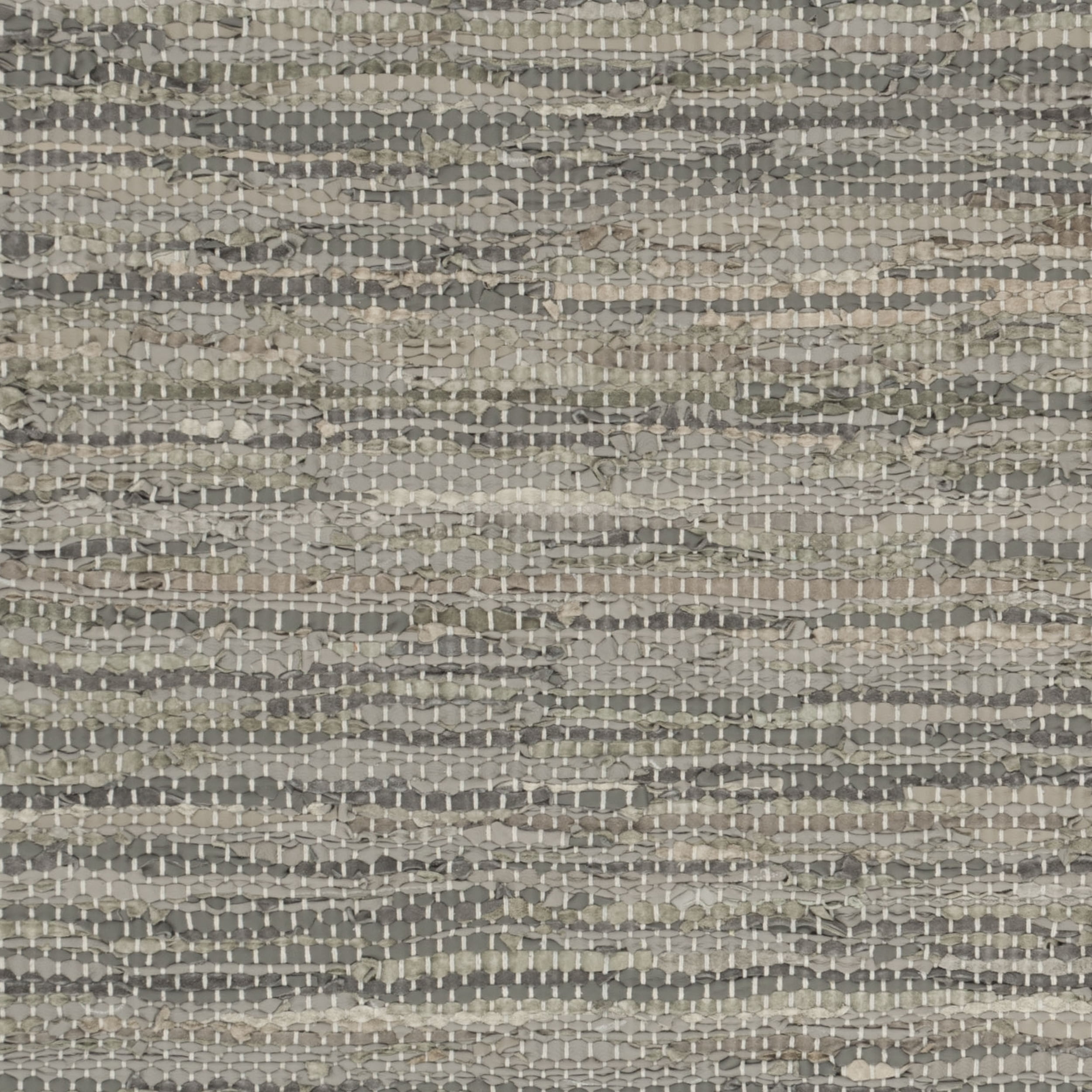SAFAVIEH Vintage Leather Deemer Braided Abstract Area Rug, Grey, 2' x 3'