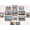 Walnut Brown, variant on 15 Pack Picture Frames Collage Wall Decor for Mounting or Tabletop Display, Gallery Frame Set for Family, Multi Sizes Including 3pcs 8x10, 6pcs 5x7, 6pcs 4x6, Dark Grey
