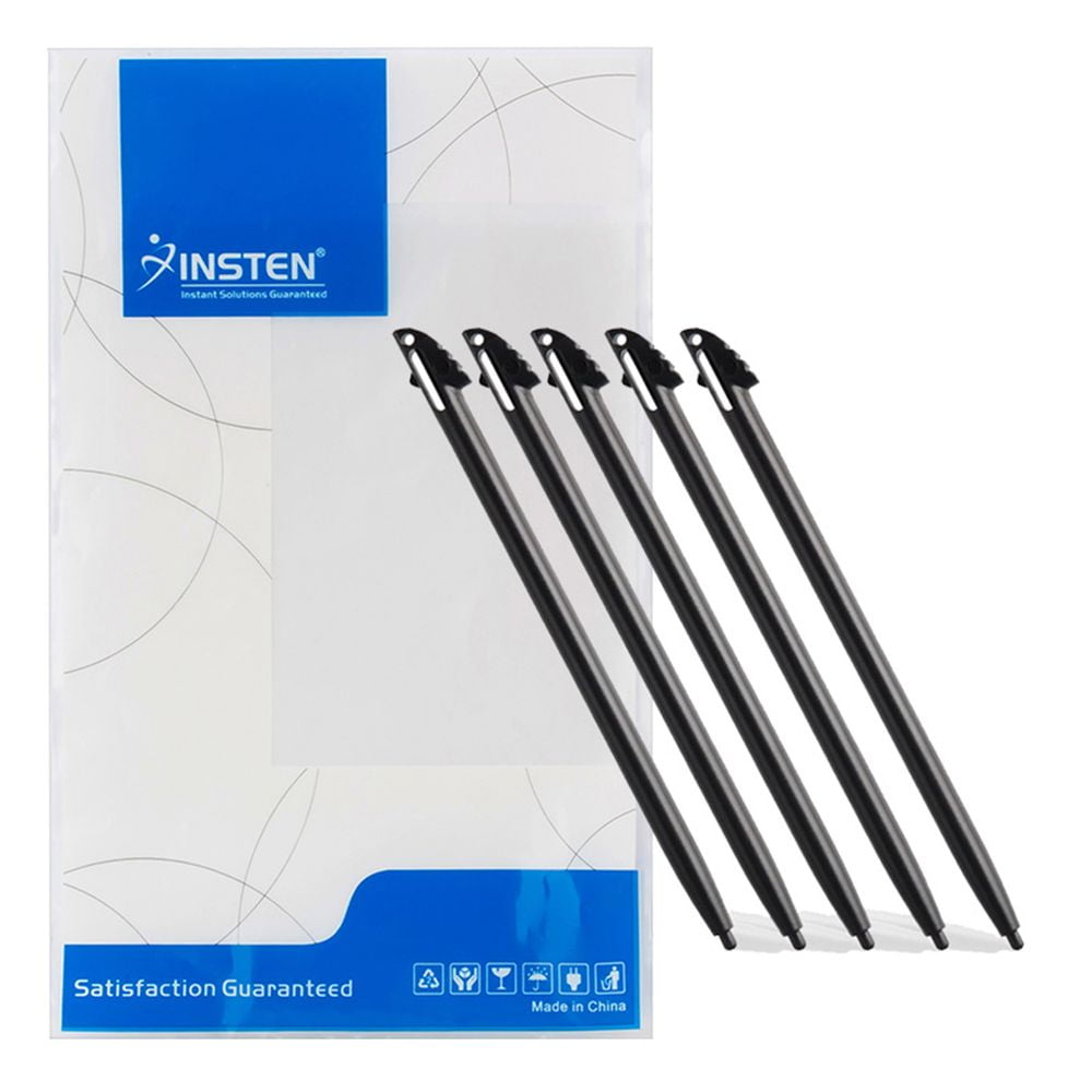 Insten 5Piece Stylus For Nintendo 3DS XL, Black