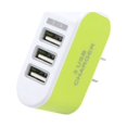 thumbnail image 2 of Universal Candy Color 3 USB USB port wall Multi-Port Wall Charger US Plug Wall Adapter Cube Block AC 110-220V 5V, 2 of 4