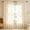 Beige-BG, variant on MMJ Sheer Curtains Gold Foil Star Print Semi Sheer Panel Light Filtering Rod Pocket Window Drape Living Room Decor 35.43x84.25in