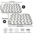 thumbnail image 3 of Haiem Dachshund Dog Puppy Car Windshield Sun Shade - Blocks UV Rays Sun Visor Protector, Sunshade to Keep Your Vehicle Cool, Universal Fit SUV Van Sedan-Small, 3 of 7