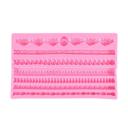 

Naturegr Cake Mold Scentless Safey Handiwork DIY Sugarcraft Cake Border Mold