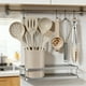thumbnail image 3 of Juego de utensilios de cocina de silicona, 15 piezas, ideal para cocinar, juego de espátulas resistentes al calor, silicona de grado alimenticio con mangos de acero inoxidable, utensilios de cocina, 3 of 4