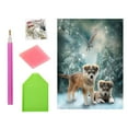 thumbnail image 2 of Diamant Peinture Animal Strass Broderie Croix Point DIY Image Mur DIY Image Salon Bureau Décor, 2 of 7