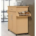 thumbnail image 4 of Pemberly Row Kitchen Island with Spice Rack in Beech, 4 of 8