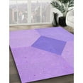 thumbnail image 2 of Ahgly Company Indoor Rectangle Patterned Tyrian Purple Area Rugs, 2' x 5', 2 of 6