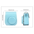 thumbnail image 2 of Qwtwty Shoulder Bag Instant Camera Case for Mini 11 Leather Bag Solid Color Case Protective on Clearance, 2 of 2
