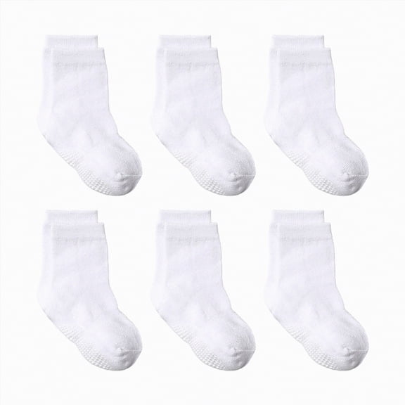 HCNTES Toddlers Kids Non Slip Socks Kids Crew Socks Children Boys Girls Breathable Socks Spring Summer(Z01-B,5-7 Years)