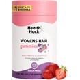 thumbnail image 1 of Gomitas para Cabello Piel y Uñas Health Hack Womens Hair con Colágeno MSM Aminoácidos y 18 Ingredientes Sabor Fresa 60 Gomitas, 1 of 7