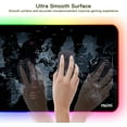 thumbnail image 2 of Extended RGB Gaming  Pad, Extra Large Gaming  Mat for Gamer, Waterproof Office Desktop Mat with 10 Lighting Mode, for PC Computer RGB Keyboard  - 31.5'' x 15" x 4mm(), 2 of 9