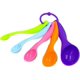 thumbnail image 5 of Measuring Spoon Set Food Grade BPA Free Durable Plastic Kitchen Utensil Set 5 Pieces Multicolour, 5 of 5