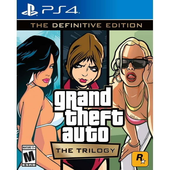 Jeu vidéo Grand Theft Auto: The Trilogy – The Definitive Edition pour PS4 PlayStation 4