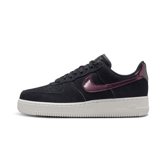 NIKE MENS Air Force 1 Low '07 "Eggplant Swoosh" HJ4401 002 from Stadium Goods