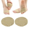 thumbnail image 4 of Almohadillas para antepié, almohadillas para metatarso, plantilla de soporte antideslizante transpirable reutilizable para metatarsianos Hallux , Sunnimix Almohadilla de antepié, 4 of 8