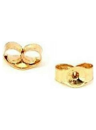 Earring Backs,18k Gold Silicone Earring Backs For Studs /droopy