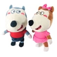 thumbnail image 1 of Muñeca de peluche Wolfoos 30 cm, 2 piezas, 1 of 4