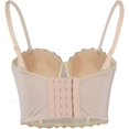 thumbnail image 5 of ELLACCI Brasier superior con corsé de malla sexy con diamantes de imitación de encaje natural reinante para mujer, 5 of 5