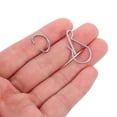 thumbnail image 4 of 6Pcs Toilet Bowl Flusher Replacement Chain Toilet Tank Chain Metal Toilet Replacement, 4 of 6