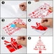 thumbnail image 2 of 2 Piezas Pegatinas de Árbol de Navidad Letras Pegatinas Removibles Calcomanías de Pared de PVC Mural Decoración de Ventana para Suministros de Decoración del Hogar de Navidad (Rojo) ER, 2 of 5