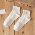 thumbnail image 6 of Miaoju Funny Socks for Men Women Halloween Fun Cozy Crazy Novelty Fashion Breathable Printed Cotton Boot Socks, 6 of 6