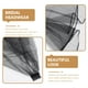 thumbnail image 3 of OULII Velo Corto Negro Con Doble Capa Para Novia Accesorio Y Decorativo En, 3 of 5
