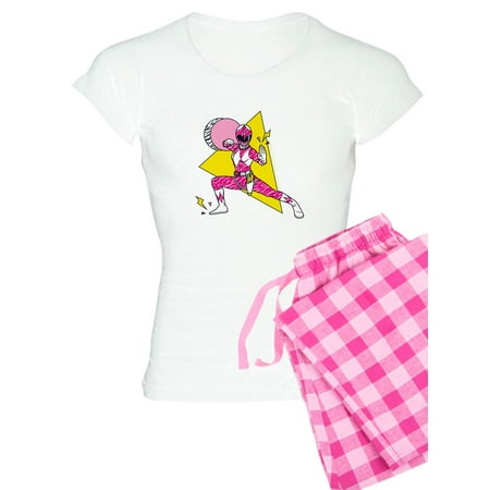 

CafePress - Power Rangers Pink Ranger Defe - Women s Light Pajamas