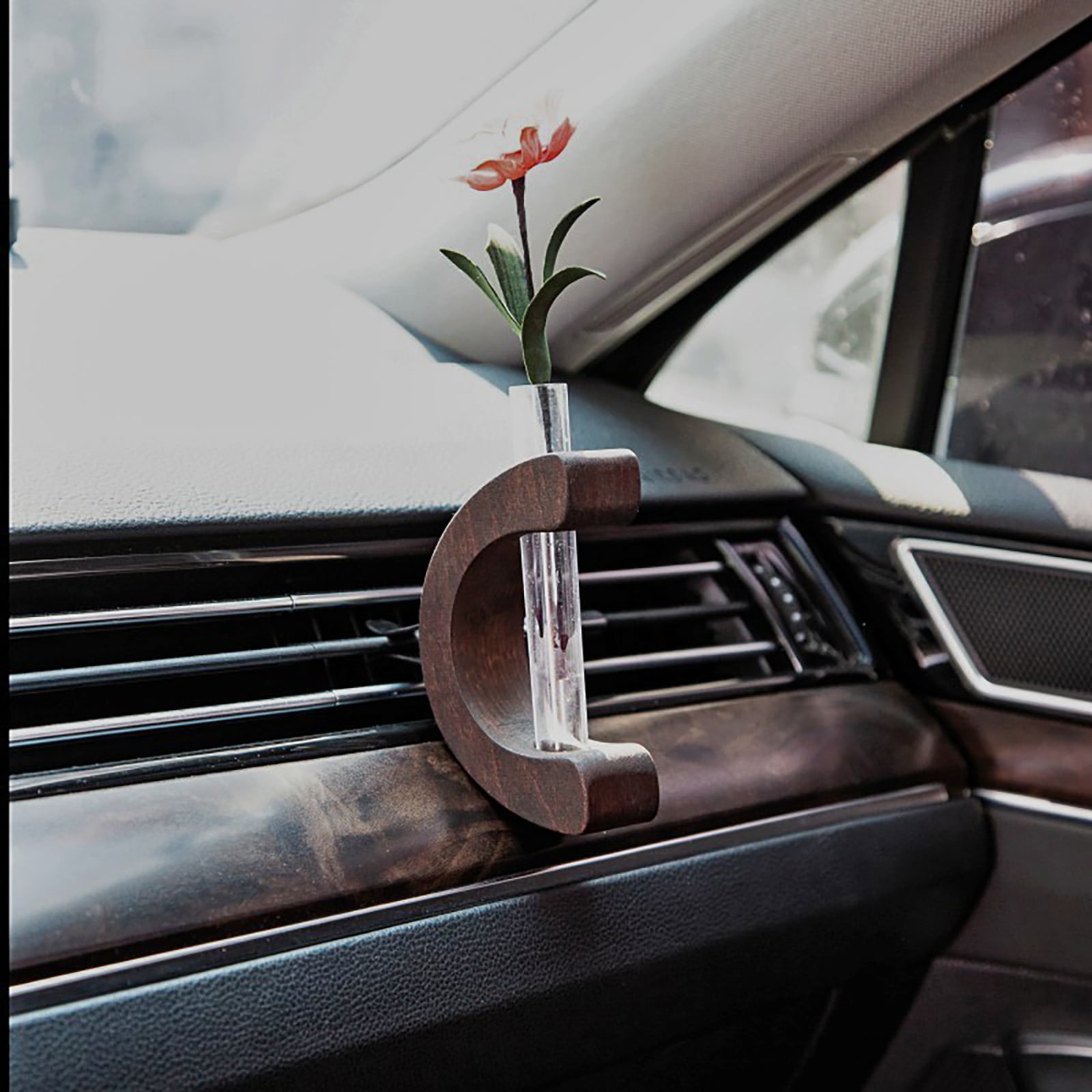 Bobasndm 2PCS Mini Resin Flower Bouquet for Car Vent Clip Decoration, Car  Dashboard Decoration, Car Air Fresheners, Interior Accessories
