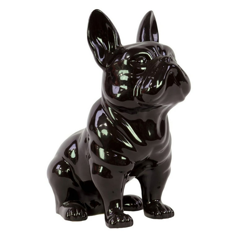 ブルドッグストア Ceramic Figurine Gloss Finish Gray 9