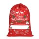 thumbnail image 2 of Venta al por mayor de sacos navideños de Papá Noel 2023 con cordón 50x70, saco rojo suave de Papá Noel para niños con cuerda, 2 of 4