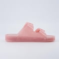 thumbnail image 3 of Cushionaire Pool Slides For Women Waterproof Double Buckle Adjustable Slip-On Womens Sandals For Beach Shower Casual Wear, 3 of 25