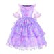 thumbnail image 1 of Disfraz de princesa Fiesta de Carnaval Vestido de princesa púrpura para niñas Isabella Cosplay Encanto Disfraz Niños Isabella Encanto Dress2-3T (Tamaño 100) Gao Jinjia LED, 1 of 2
