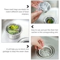 thumbnail image 5 of HOMEMAXS  200 Pcs Sink Caddy Plug Filter Bag Kitchen Strainer Drain, 5 of 8