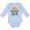 AE-Light Blue, variant on Inktastic Basketball Girl Sports Gift Girls Long Sleeve Baby Bodysuit