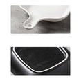 thumbnail image 3 of Baked Rice Plate Household Microwave Oven Baking Plate Breakfast Plate Creative Western Food Plate Oven Special Ceramic Tableware Handle Plate, 3 of 6