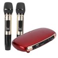 thumbnail image 2 of Gupbes Wireless 5.0 Karaoke Machine 2X Microphone System Home KTV Sound Card, 2 of 8
