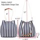 thumbnail image 3 of Bolso tote de mujer pequeño bolso de hombro de lona mediano bolso de hobo bolso de trabajo diario JAMW Sencillez, 3 of 5