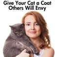 thumbnail image 6 of barkOutfitters Cat Slicker Brush - Quick Self-Cleaning Pro Quality Grooming Comb - 5 Year 100% Guarantee - Ergonomic Soft Grip Handle - Eliminates Mats & Tangles Shedding & Hairballs, 6 of 7